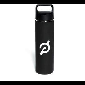 Peloton glass water bottle